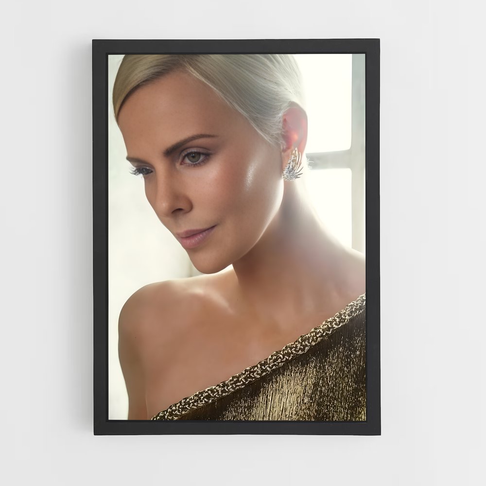 ap-charlize theron-1 cadre Noir
