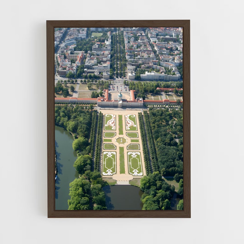 ap-charlottenburg palace-2 cadre Bois foncé