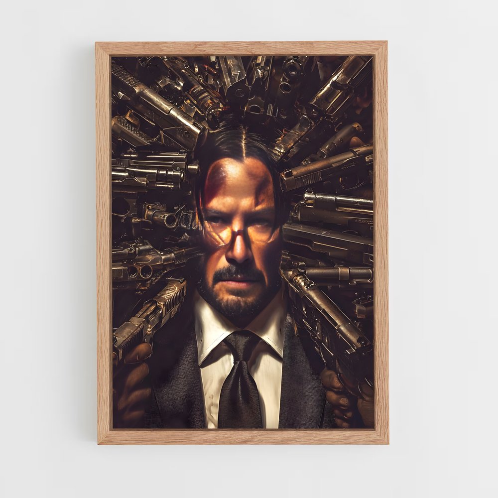 ap-charon john wick-1 cadre Bois clair