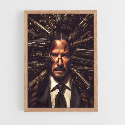 ap-charon john wick-1 cadre Bois clair