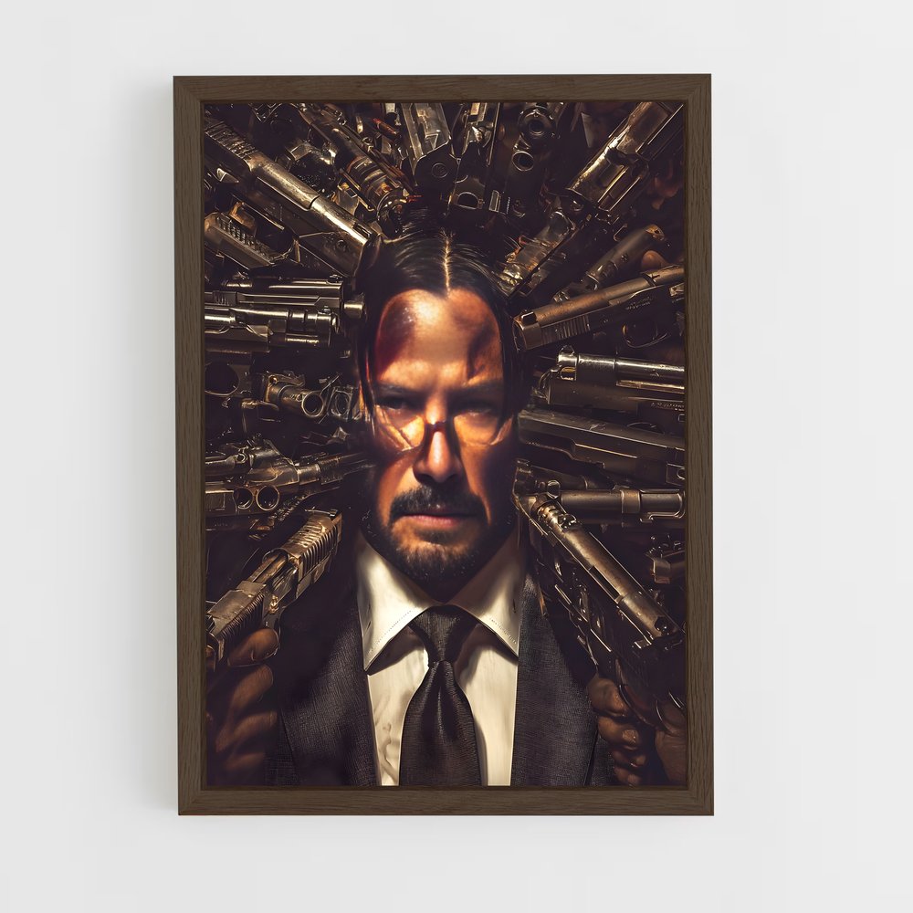 ap-charon john wick-1 cadre Bois foncé