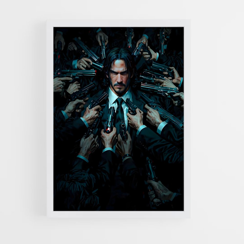 ap-charon john wick-2 cadre Blanc