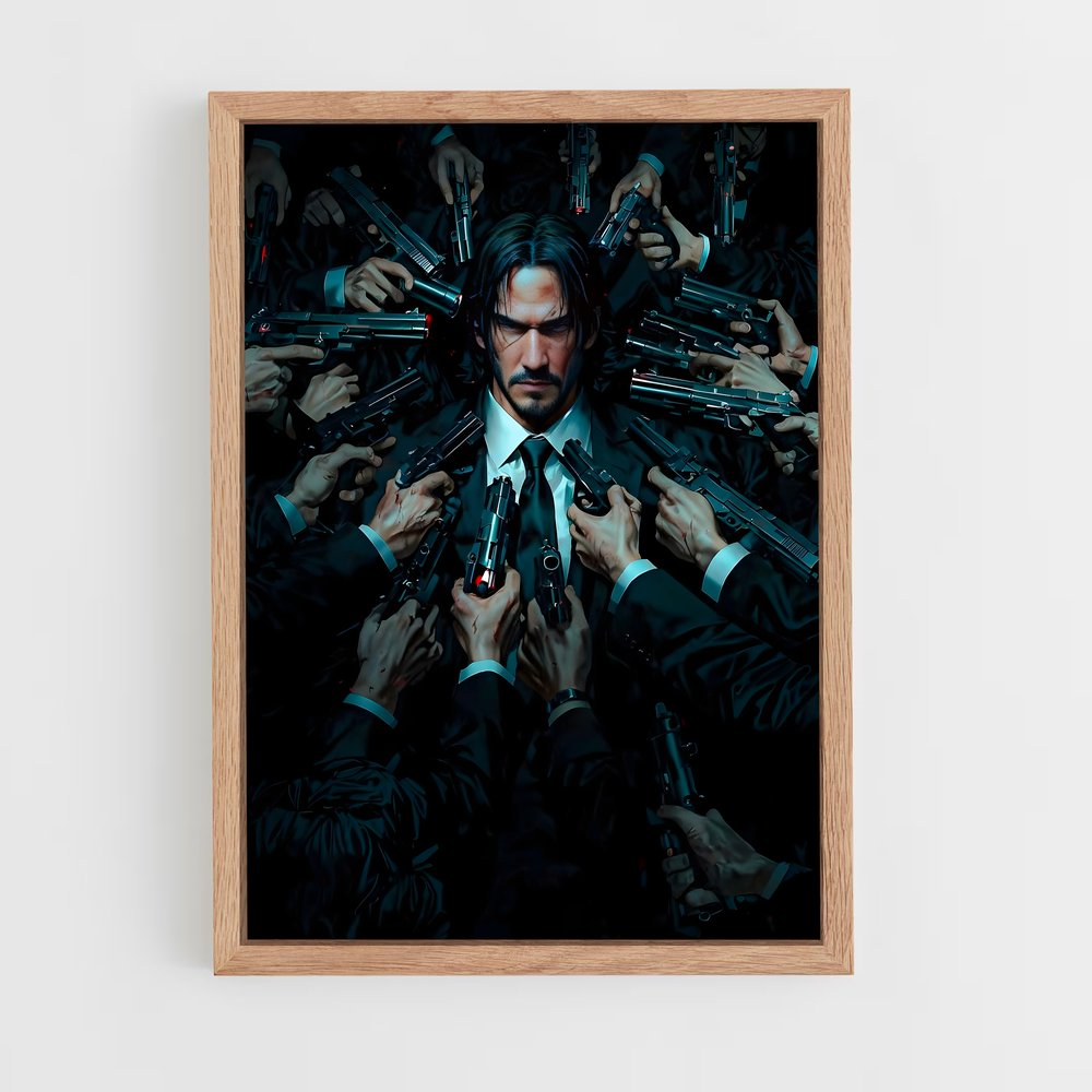 ap-charon john wick-2 cadre Bois clair