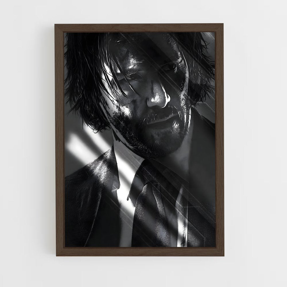 ap-charon john wick-6 cadre Bois foncé