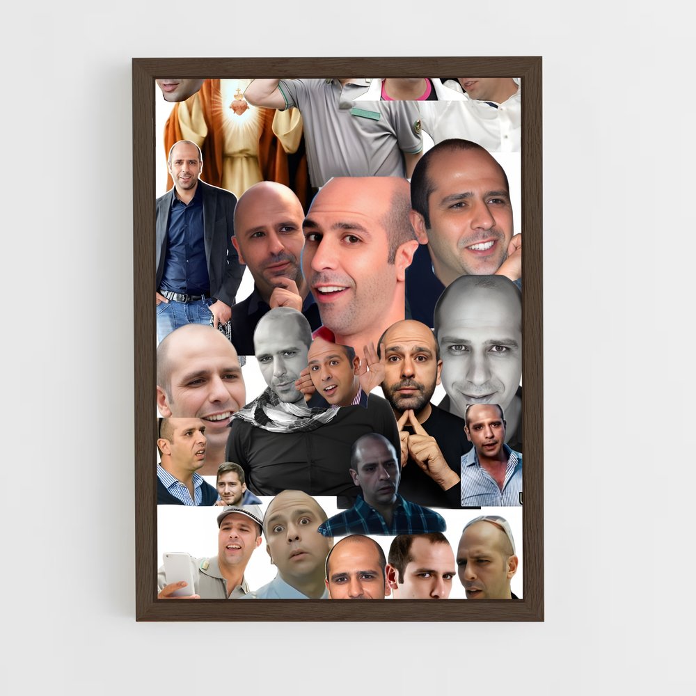 ap-checco zalone-5 cadre Bois foncé
