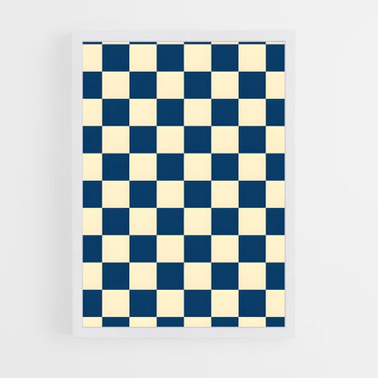 ap-checkerboard-3 cadre Blanc