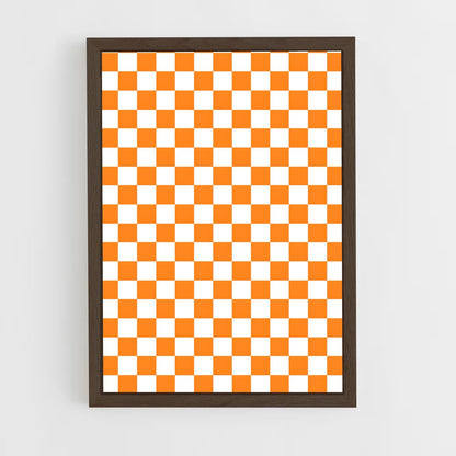ap-checkerboard-4 cadre Bois foncé