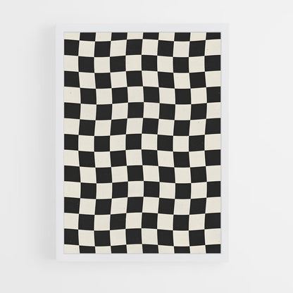 ap-checkerboard-6 cadre Blanc