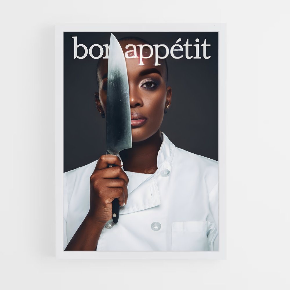 ap-chef-4 cadre Blanc