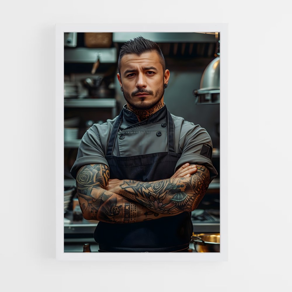 ap-chef-5 cadre Blanc