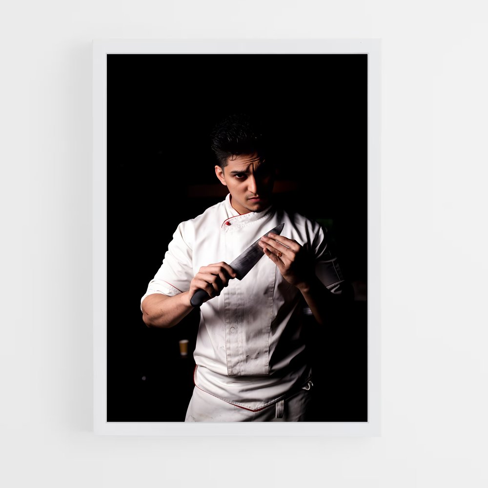ap-chef-7 cadre Blanc