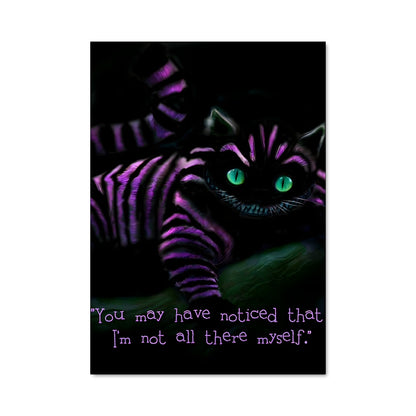 Poster Chat de Cheshire