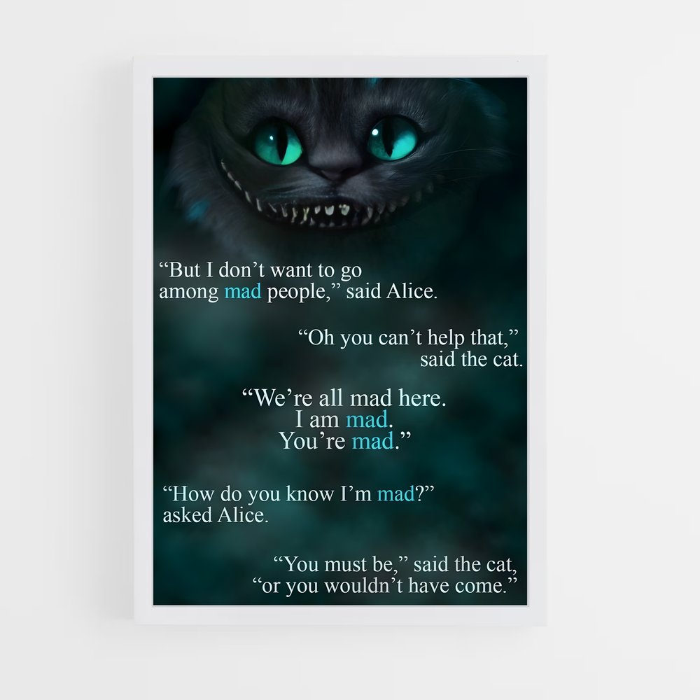 ap-cheshire cat-2 cadre Blanc
