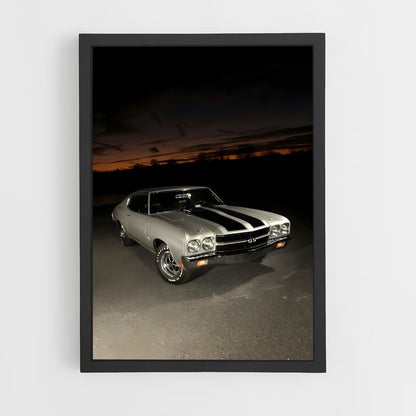 ap-chevelle ss 454-1 cadre Noir