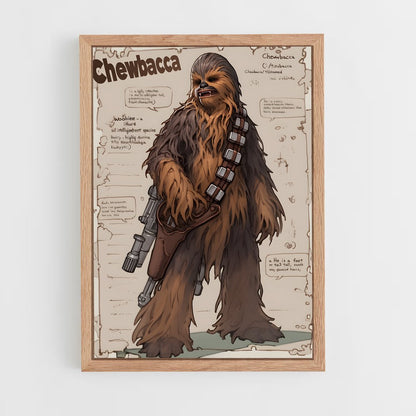 ap-chewbacca-1 cadre Bois clair