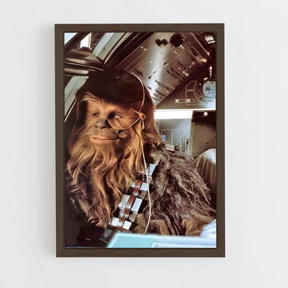 ap-chewbacca-4 cadre Bois foncé