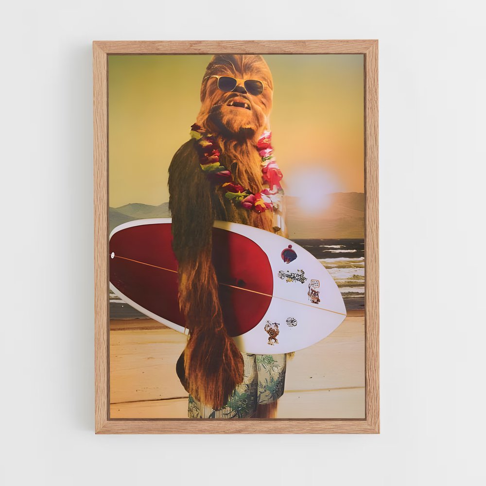 ap-chewbacca-5 cadre Bois clair