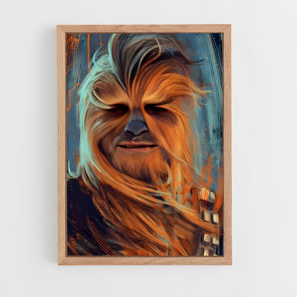 ap-chewbacca-7 cadre Bois clair