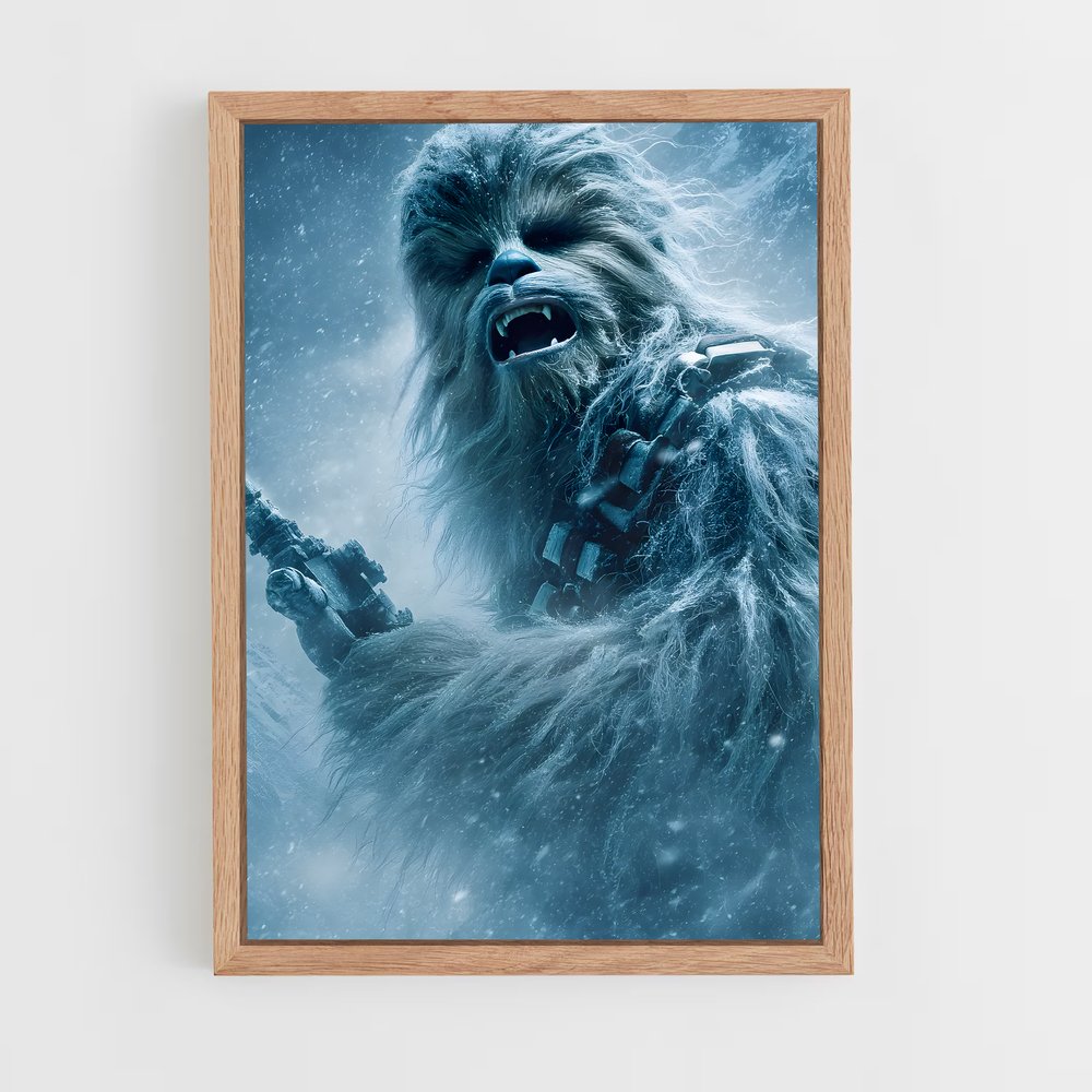 ap-chewbacca-8 cadre Bois clair
