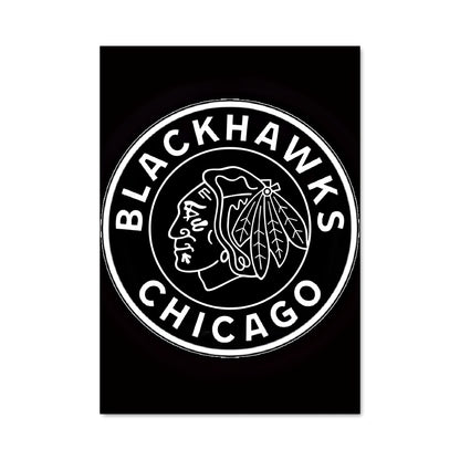Poster Esprit des Blackhawks