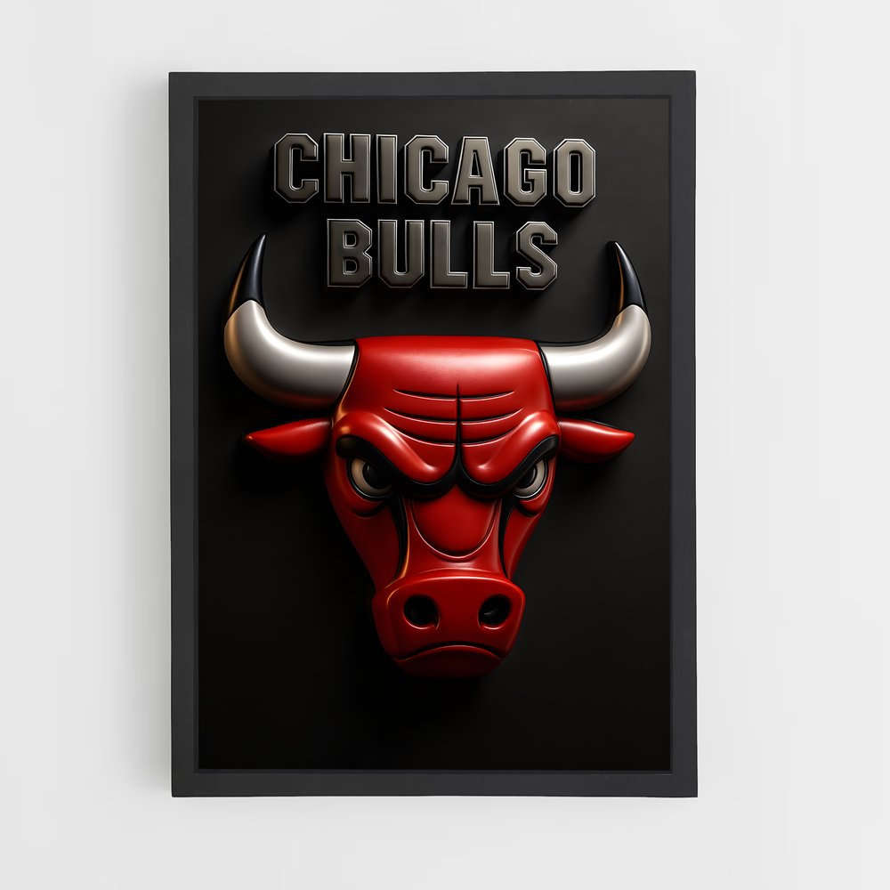 ap-chicago bulls-6 cadre Noir