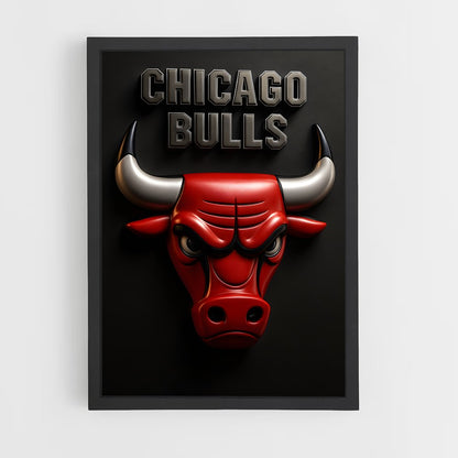 ap-chicago bulls-6 cadre Noir