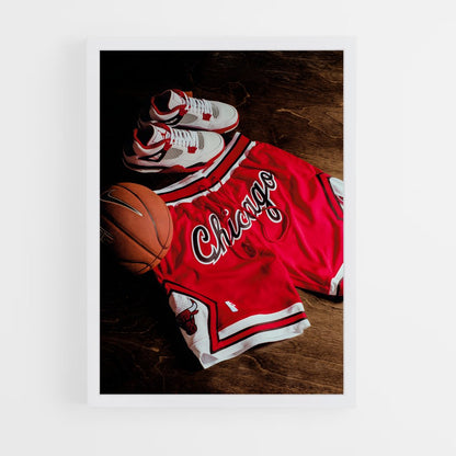 ap-chicago bulls-9 cadre Blanc