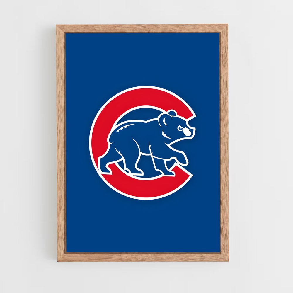 ap-chicago cubs-1 cadre Bois clair