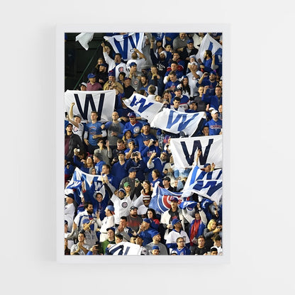 ap-chicago cubs-8 cadre Blanc