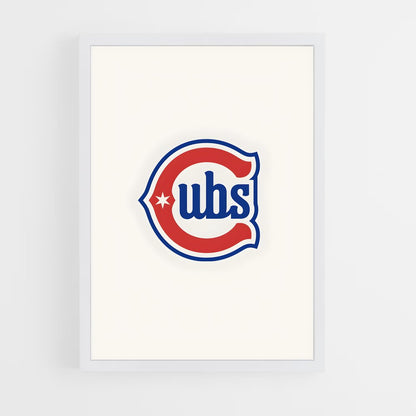 ap-chicago cubs-9 cadre Blanc