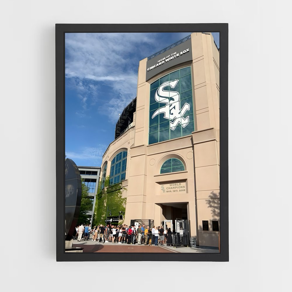 ap-chicago white sox-2 cadre Noir