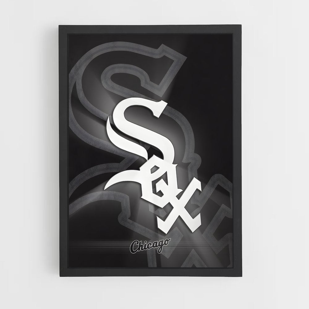 ap-chicago white sox-3 cadre Noir