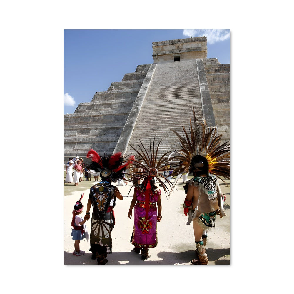 Poster Les Ruines de Chichen Itza