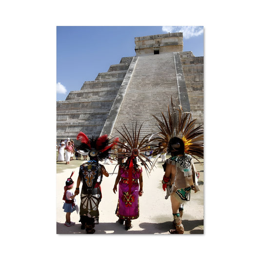 Poster Les Ruines de Chichen Itza