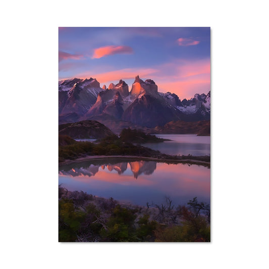 Poster Coucher sur le Torreso