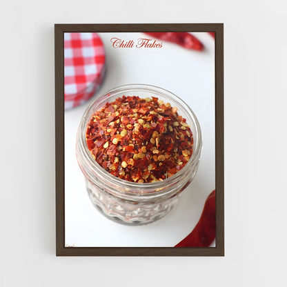 ap-chili flakes-2 cadre Bois foncé