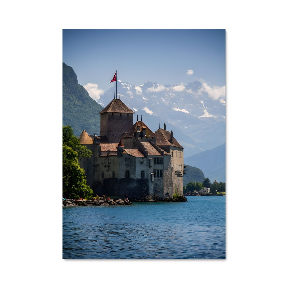 Poster Chillon castle 92164
