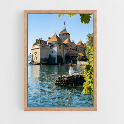 ap-chillon castle-5 cadre Bois clair
