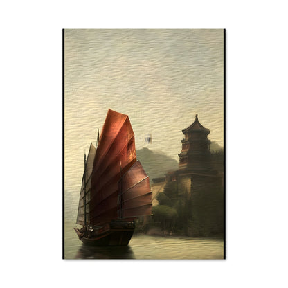 Poster Voile Chinoise