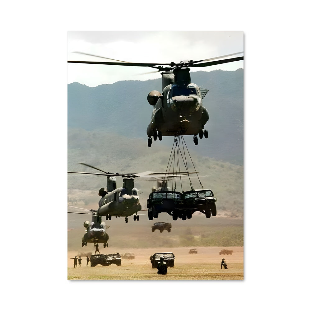 Poster Vol de Chinook