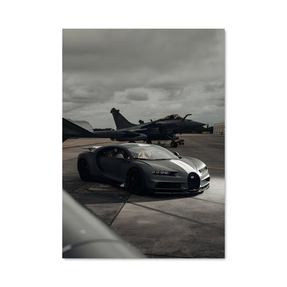 Poster Supercar Takeoff