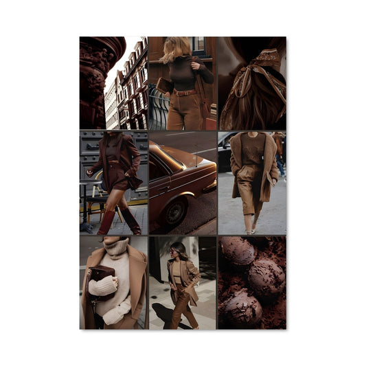 Poster Chocolat Éclat