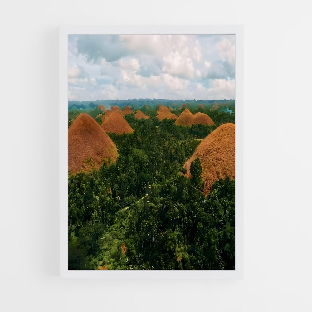 ap-chocolate hills-7 cadre Blanc
