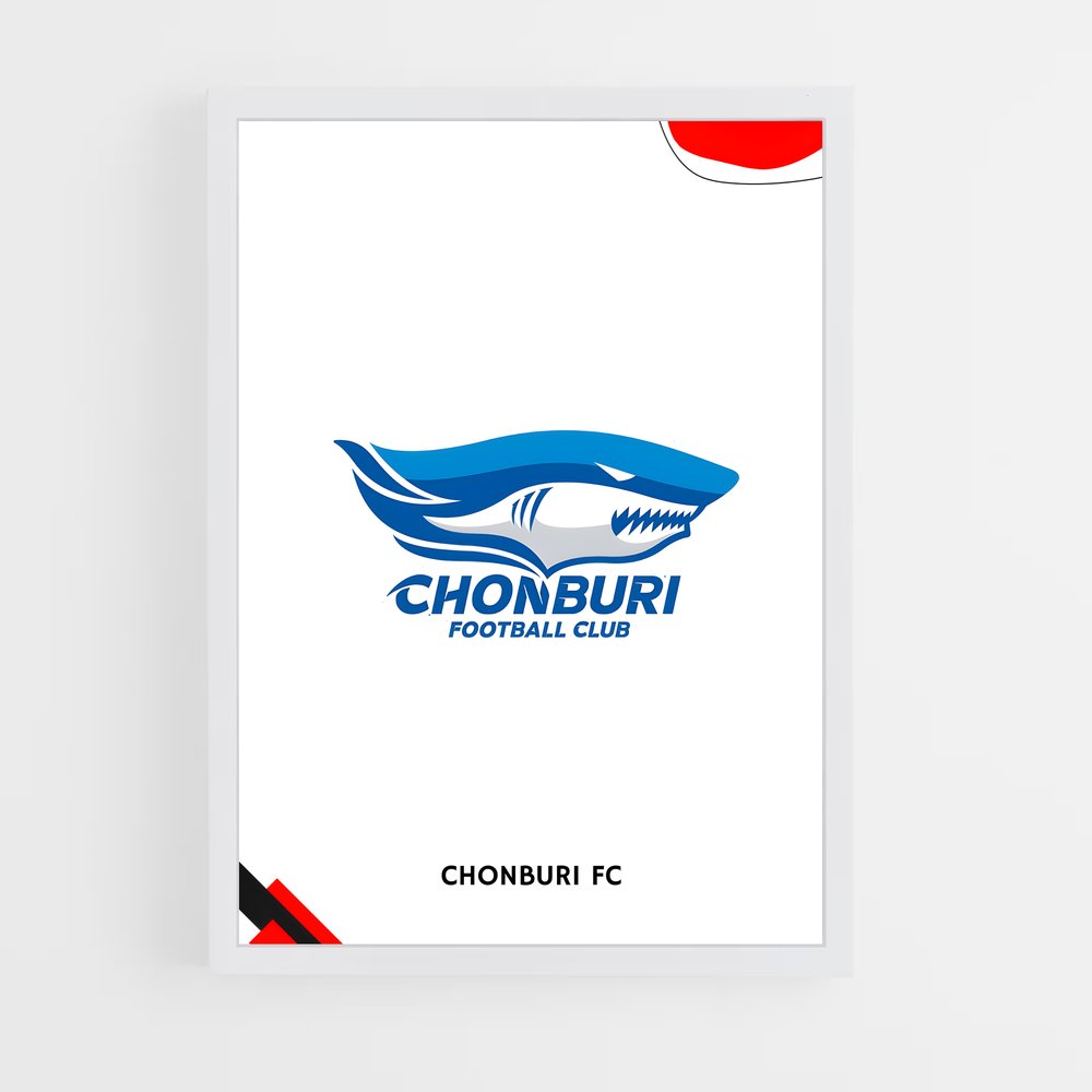 ap-chonburi fc-1 cadre Blanc