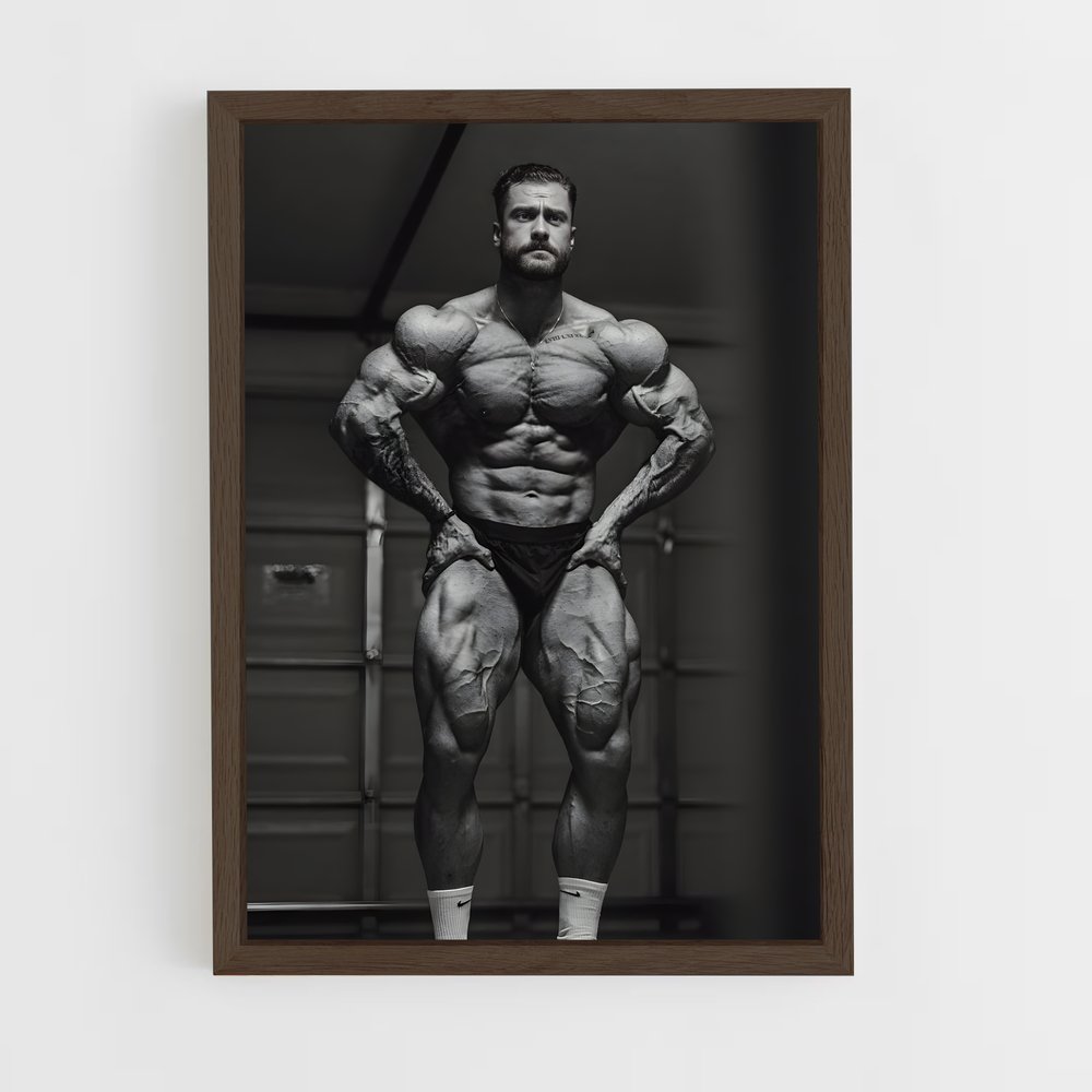 ap-chris bumstead-3 cadre Bois foncé