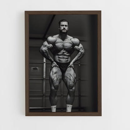 ap-chris bumstead-3 cadre Bois foncé