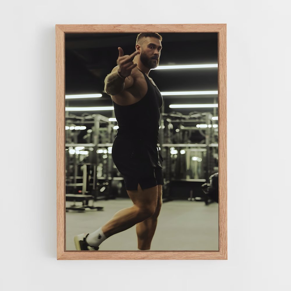 ap-chris bumstead-7 cadre Bois clair