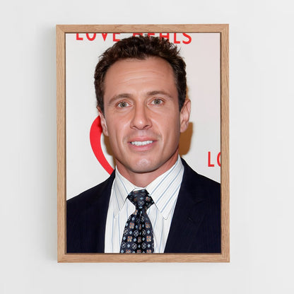 ap-chris cuomo-2 cadre Bois clair