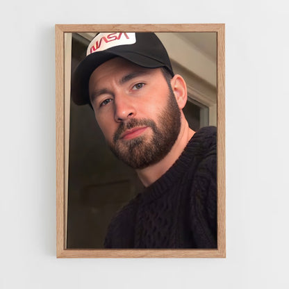 ap-chris evans-8 cadre Bois clair