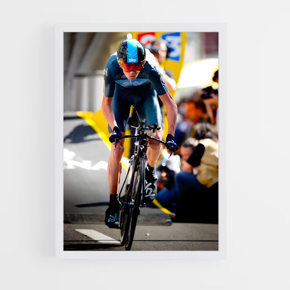 ap-chris froome-4 cadre Blanc